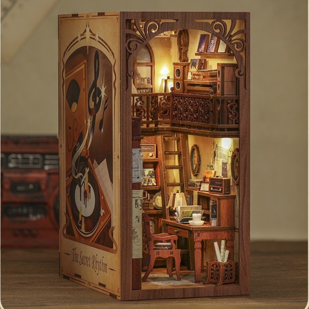 Book Nooks DIY Houten 3D Puzzle (Best Seller)